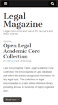 Mobile Screenshot of legal-magazine.com