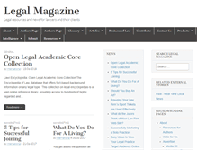 Tablet Screenshot of legal-magazine.com